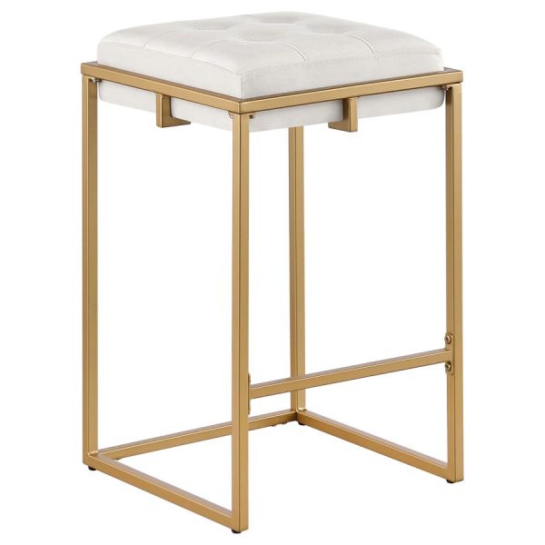 Nadia Beige Counter Stool For Sale