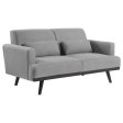 Blake Grey Loveseat For Cheap