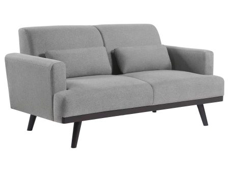 Blake Grey Loveseat For Cheap