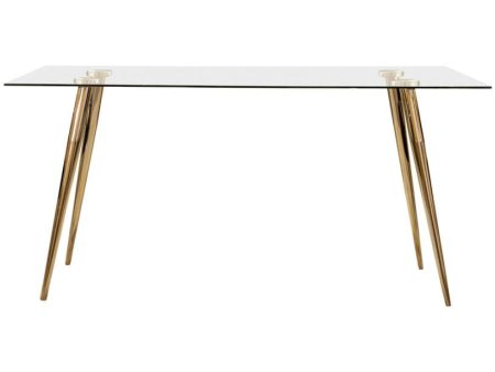 Gilman Gold Dining Table Fashion