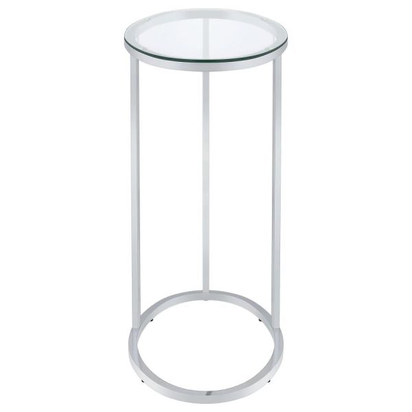 Kyle Silver Side Table Online now