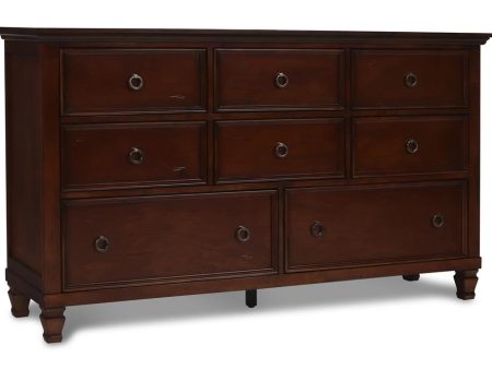 TAMARACK DRESSER- BRN CHERRY Hot on Sale