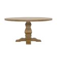 Florence Brown 60 rd Dining Table Supply