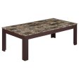 Rhodes Brown 3 Pc Coffee Table Set Sale