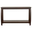 Dixon Brown Sofa Table Discount