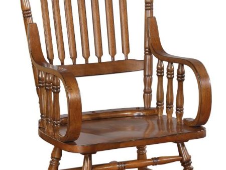 Sara Brown Rocking Chair Hot on Sale