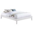 Hounslow White Eastern King Bed For Cheap