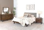 Mays Brown Eastern King Bed 4 Pc Set Online Hot Sale