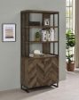 Millbrook Brown Bookcase Cheap