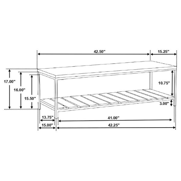 Gerbera Brown Bench Supply