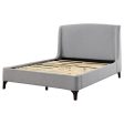 Mosby Grey Queen Bed Discount