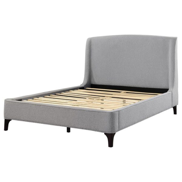 Mosby Grey Queen Bed Discount