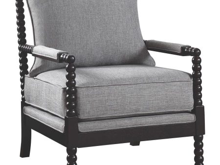 Blanchett Grey Accent Chair For Sale