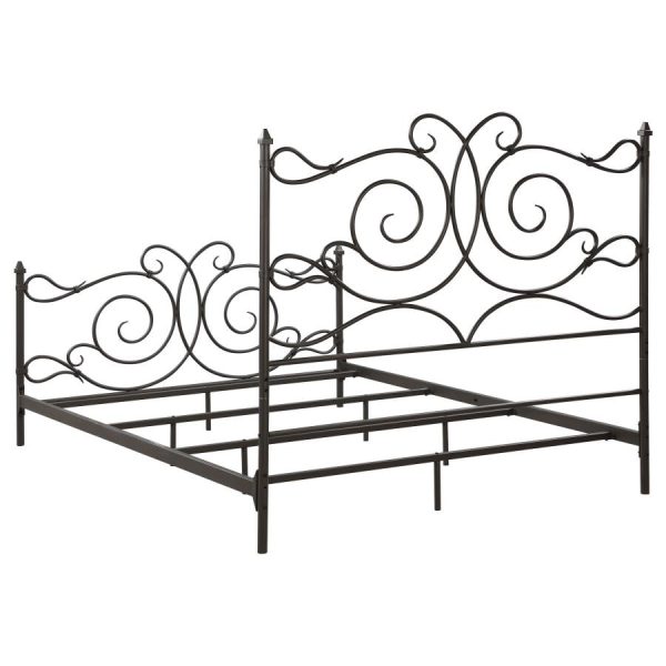 Parleys Brown Eastern King Bed Cheap