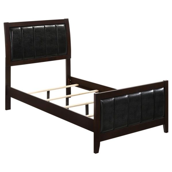 Carlton Brown Twin Bed Cheap