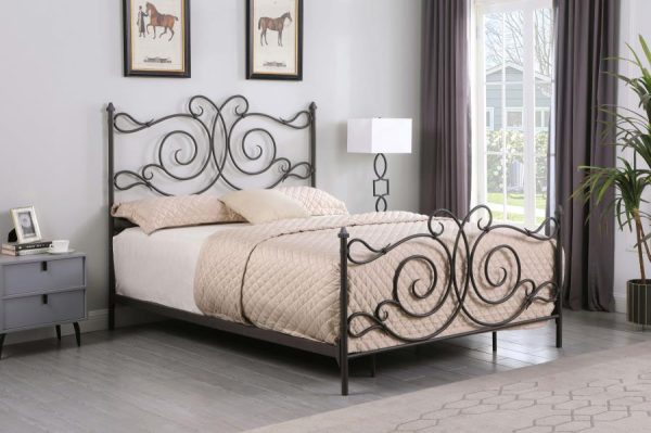 Parleys Brown Queen Bed Cheap