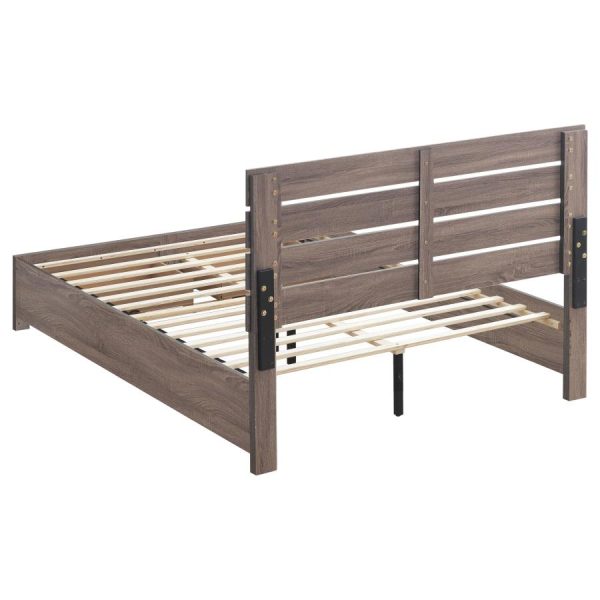 Brantford Brown Queen Storage Bed Discount