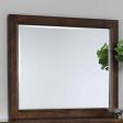 Elk Grove Brown Dresser Mirror Discount