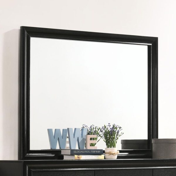 Miranda Black Dresser Mirror Online Sale