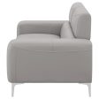 Glenmark Grey Loveseat Sale