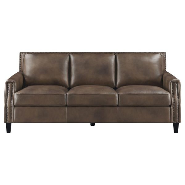 Leaton Brown Sofa Online now