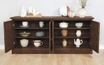 Brockway Brown Sideboard For Cheap