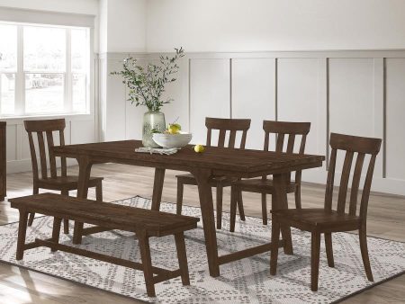 Reynolds Brown 6 Pc Dining Set Online Hot Sale