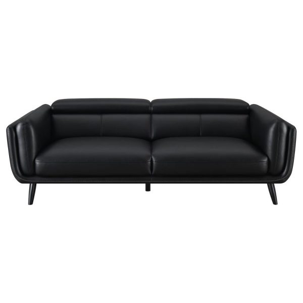 Shania Black 3 Pc Sofa Set Hot on Sale