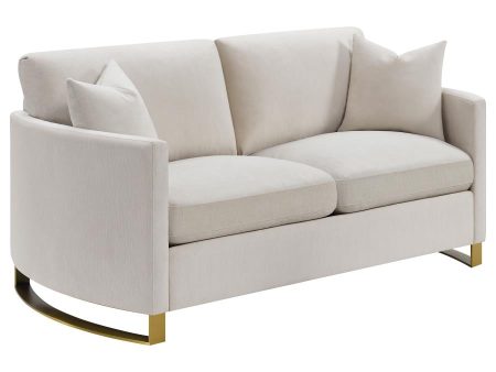 Corliss Beige Loveseat For Sale