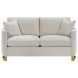 Corliss Beige Loveseat For Sale