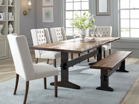 Bexley Brown 6 Pc Dining Set Online now