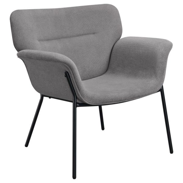 Davina Grey Accent Chair For Sale