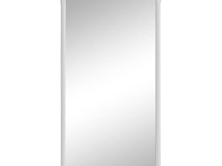 Sylvie White Floor Mirror For Cheap