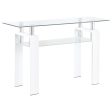 Dyer White Sofa Table For Cheap