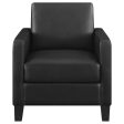 Julio Black Accent Chair Cheap