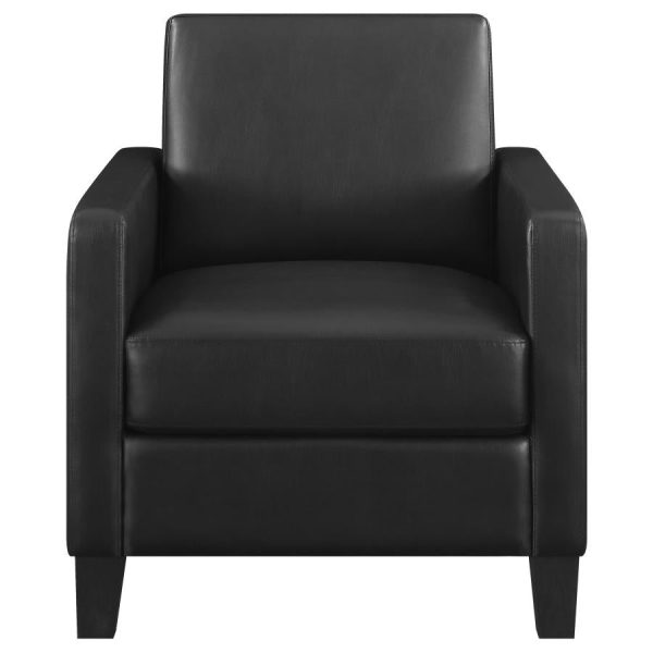 Julio Black Accent Chair Cheap