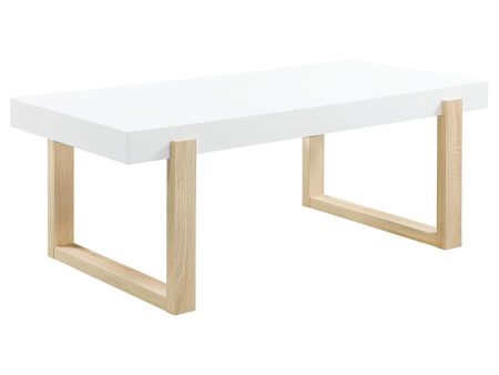 Pala White Coffee Table Hot on Sale