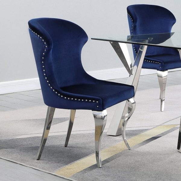 Cheyanne Blue Side Chair Fashion