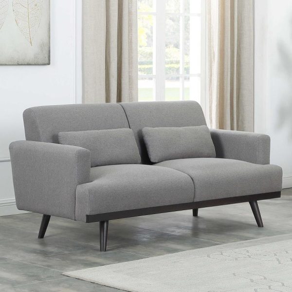 Blake Grey Loveseat For Cheap