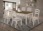 Ronnie Ivory 7 Pc Dining Set Supply