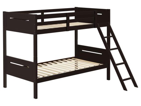 Littleton Brown Twin   Twin Bunk Bed Online