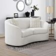 Rainn White Loveseat Online Sale