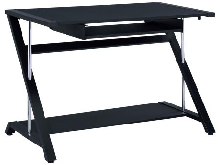 Mallet Black Computer Desk Sale