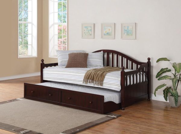 Dan Ryan Brown Twin Daybed W  Trundle Online Hot Sale