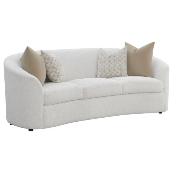 Rainn White 3 Pc Sofa Set Online