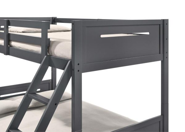 Littleton Grey Twin   Full Bunk Bed Online now