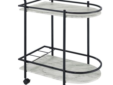 Desiree Black Bar Cart For Discount