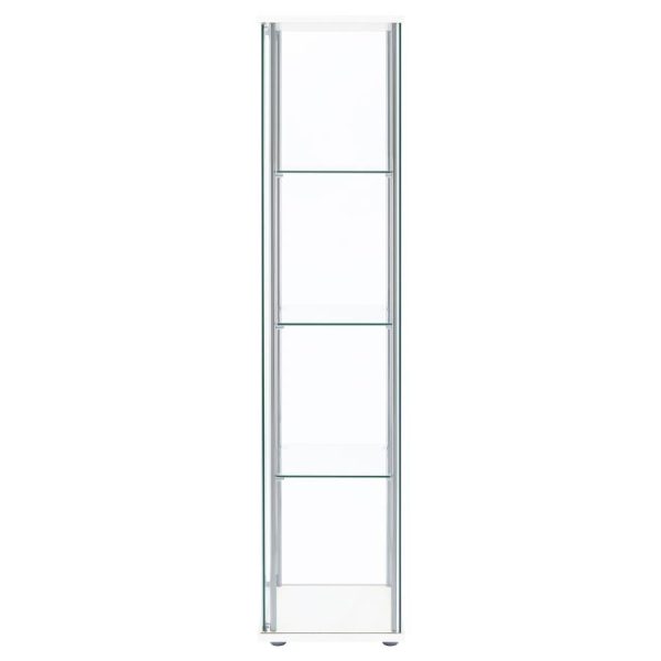 Bellatrix White Curio Cabinet Hot on Sale