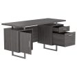 Lawtey Grey Computer Desk Discount