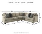 Bovarian 3-Piece Sectional Sale